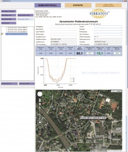 Leichtes Fallgewicht Software